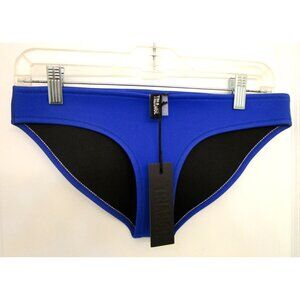 TRIANGL Swimwear Blue Bikini Bottom - Women's Size Medium - 100% Neoprene - NWT
